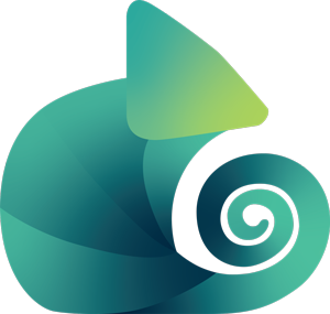 Logo theCASE - Chamäleon